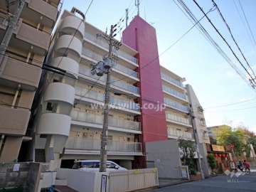 イトーピア六甲道マンションの外観(北東側から)