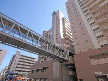 ウェルブ六甲道3番街1番館(北西側より)