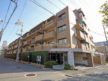 ベルエール六甲道の外観(北西側から)