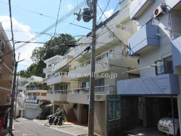 クラウンハイツ篠原台2の外観（北東側から）