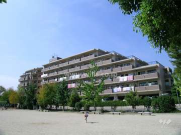 敷地のすぐ東側には公園があります。