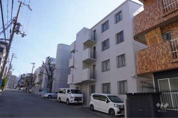 日商岩井第12緑地公園マンションの外観（北西側から）