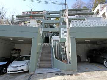 サンヴィラ六甲号館の外観(東側から)