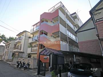 サンハイツ大和の外観(北西側から)