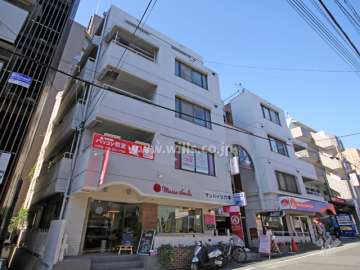 サンハイツ六甲の外観(南東側から)