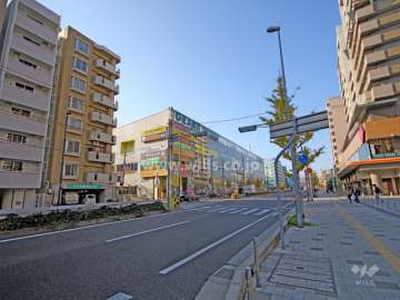 敷地北側の前面道路（国道2号線）
