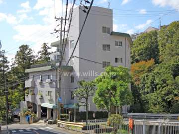 シャトー宮坂の外観(北東側から)