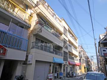 シャトー中原の外観(南西側から)