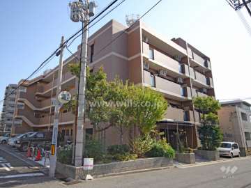 シンプルライフ六甲東の外観(北西側から)