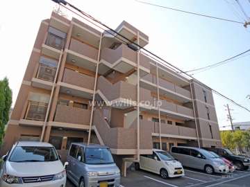 シンプルライフ六甲東の外観(北東側から)