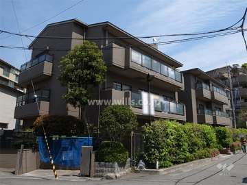 ハイム豊中の外観（北西側から）