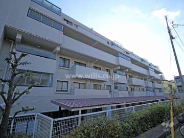 パークハイム六甲大和町の外観(北東側から)