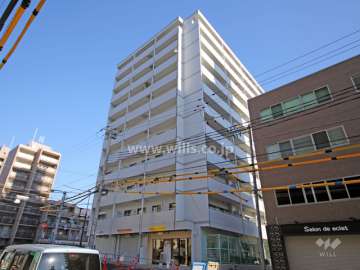 パークハイム六甲道の外観(南西側から)