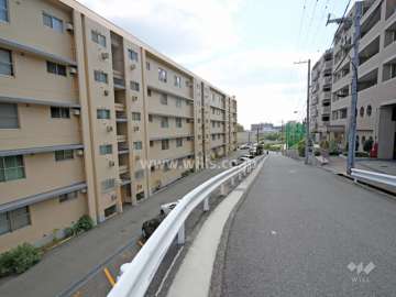 敷地北側の道路