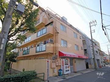 ハイツ石屋川の外観(北東側から)