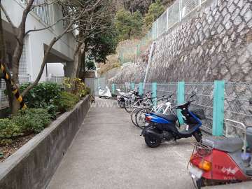バイク置場