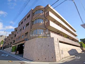 ファミールグラン六甲篠原北町の外観(南西側から)