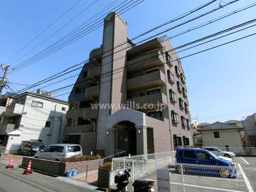 プリンスコート六甲の外観（北西側から）2