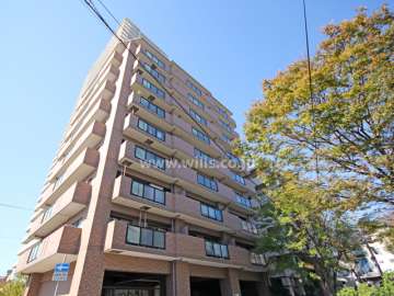 プレステージ灘駅前の外観(南東側から)