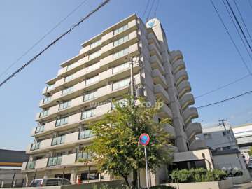 プレステージ灘新在家2の外観(南東側から)