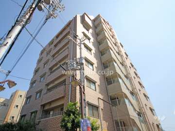 プレステージ六甲コンフィアンスの外観(北西側から)