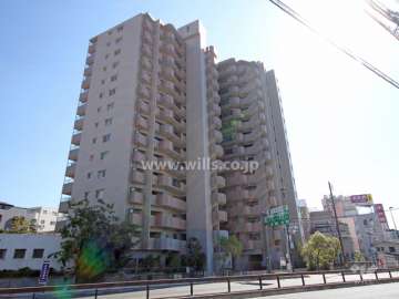 ミオス西灘の外観(北西側から)