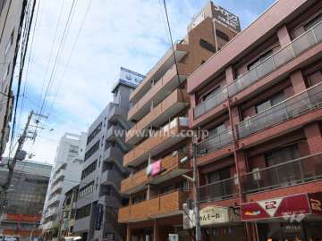ライオンズマンション六甲道第5の外観（南東側から）