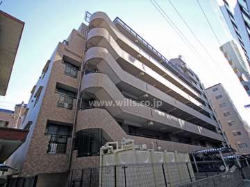 ライオンズマンション六甲友田町の外観(北東側から)