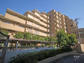 レジオン王子公園の外観(北西側から)