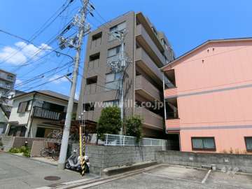 ワコーレセトル六甲の外観（南西側から）