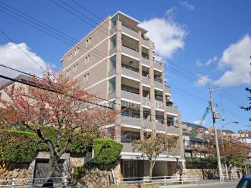 ワコーレ六甲篠原北町の外観(南西側から)