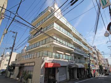 甲南西灘ハイムの外観(北西側から)