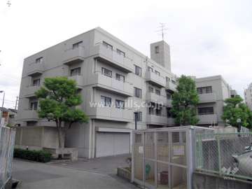 曽根東パークハイムの外観（北西側から）