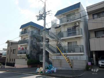 甲南灘コーポラスの外観（北西側から）