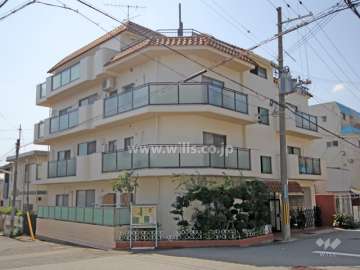 篠原南町マンションの外観(北東側から)