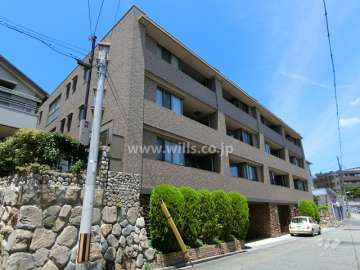 篠原北町ロジュマンの外観（南西側から）