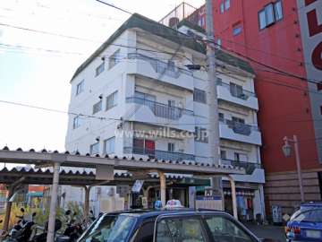 新在家コーポの外観(北東側から)