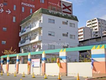 新在家コーポの外観(南東側から)