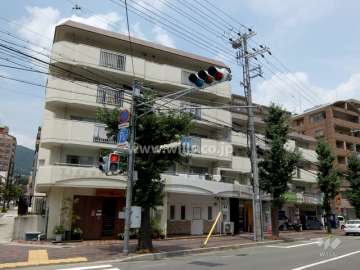 森後ハイツの外観（南西側から）