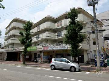 森後ハイツの外観（南東側から）