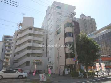第一サン六甲道ハイツの外観(北東側から)