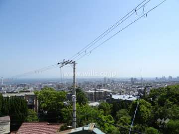高台にあり眺望が取れています。