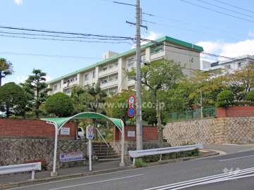 鶴甲コーポ4号館の遠景