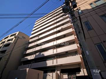 藤和シティホームズ灘の外観(南東側から)