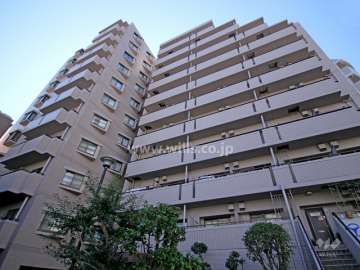 藤和シティホームズ灘の外観(北東側から)