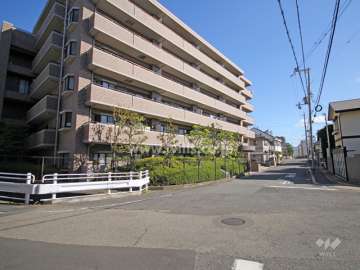 敷地南側の前面道路