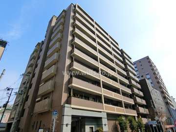 藤和シティーホームズ六甲道駅前（北西側から）