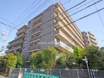 藤和タイブタウン六甲石屋川公園の外観(南西側から)