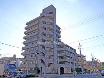 藤和ライブタウン六甲道の外観(北東側から)