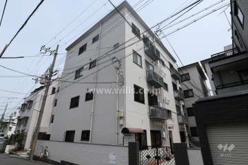 楠ヶ丘マンション（Ｃ棟）の外観（北西側から）